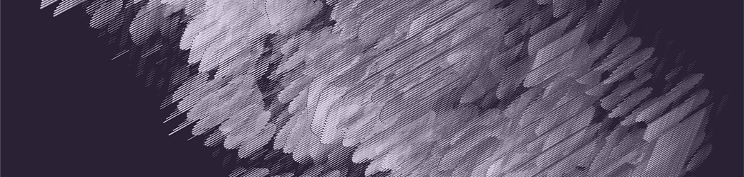 3D Point LCoud, with purple overly at low oppacity